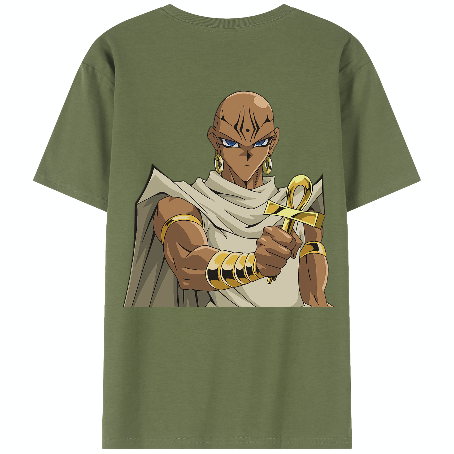 （画像用） 遊☆戯☆王 Yu-Gi-Oh! 綿100％半袖Tシャツ（背面プリント）
